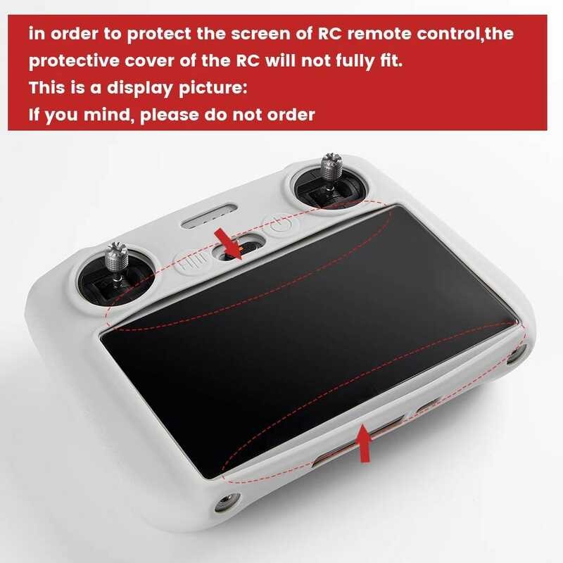 ▥ ซิลิโคนสําหรับ DJI Mavic Pro/Neo/Filp/Mini Pro/Mavic 4 Pro/Mini 3 Pro Rc/Rc 2 รีโมทคอนโทรลป้อ