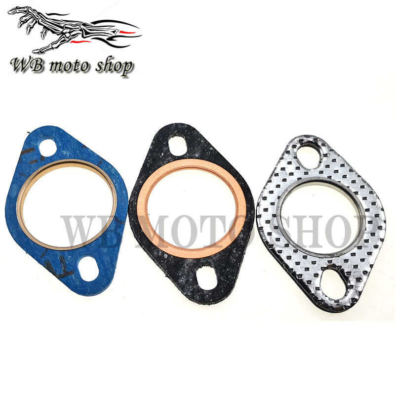LY 【Top-Rated】 TWH Scooter Exhaust Muffler Header Gasket Seal Flat Pad For Honda DIO Yamaha JOG Gy6