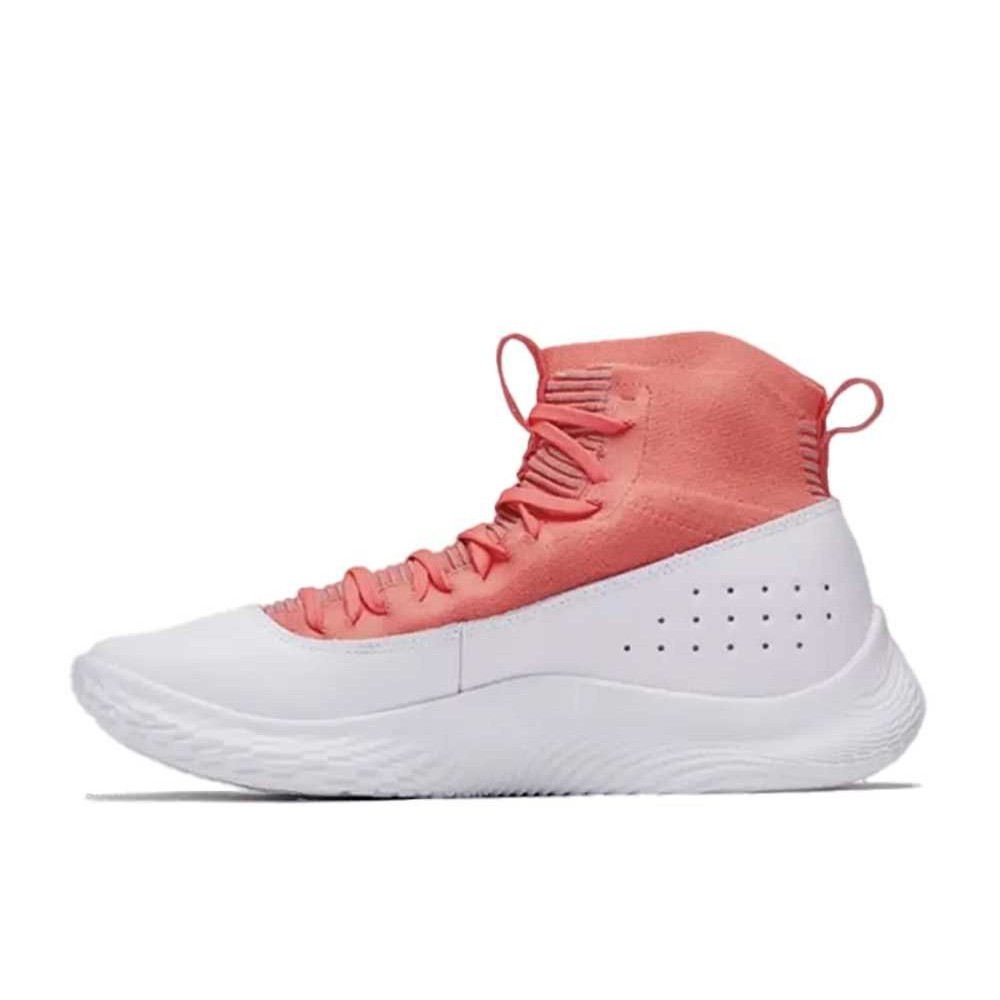 Under Armour Curry 4 Flotro White Red White Unused