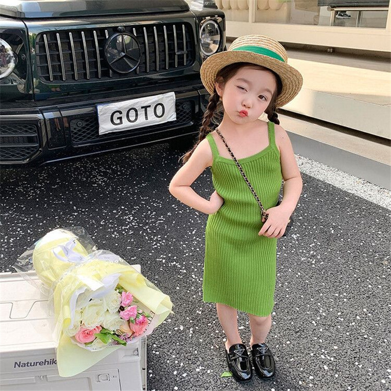 Eid Mubarak ชุดเด็กเด็ก Sleevele สลิงเด็ก Fajin Silky Ice-Silk ชุดนักเรียนเด็กผู้หญิงสําหรับ 11 - 12