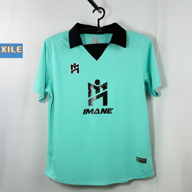 IMANE เสื้อกีฬาคอวีปก พร้อมโลโก้ IMANE กลางตัว IMA1 002