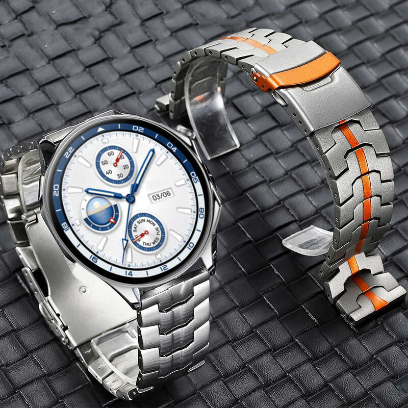 ❤️ สายสแตนเลสสุดหรูสำหรับ Oneplus WATCH 2กำไลข้อมือธุรกิ