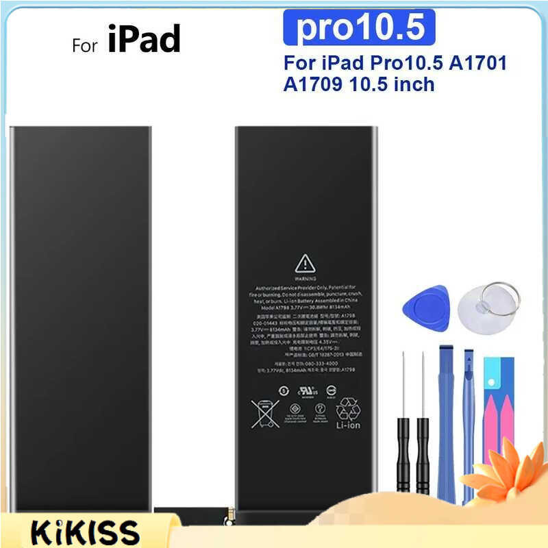 แบตเตอรี่แท็บเล็ต 8134mAh สำหรับ Apple iPad Pro 10.5 นิ้ว A1701 A1709