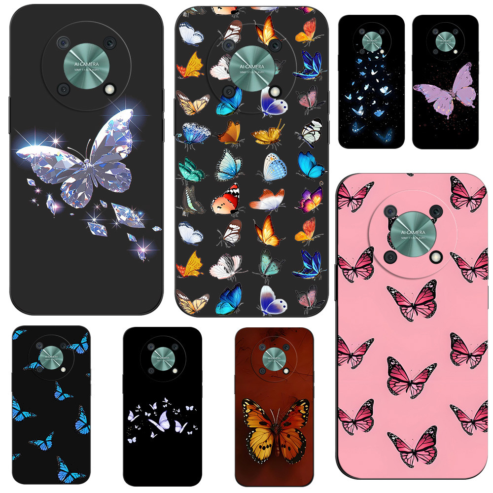 เคส Ribbon Huawei Nova Y90 เคสโบว์ เคสผีเสื้อ เคสคล้องคอ เคสห้อยคอ เคสน่ารัก เคสเชอร์รี่ เคสเชอรี่ @