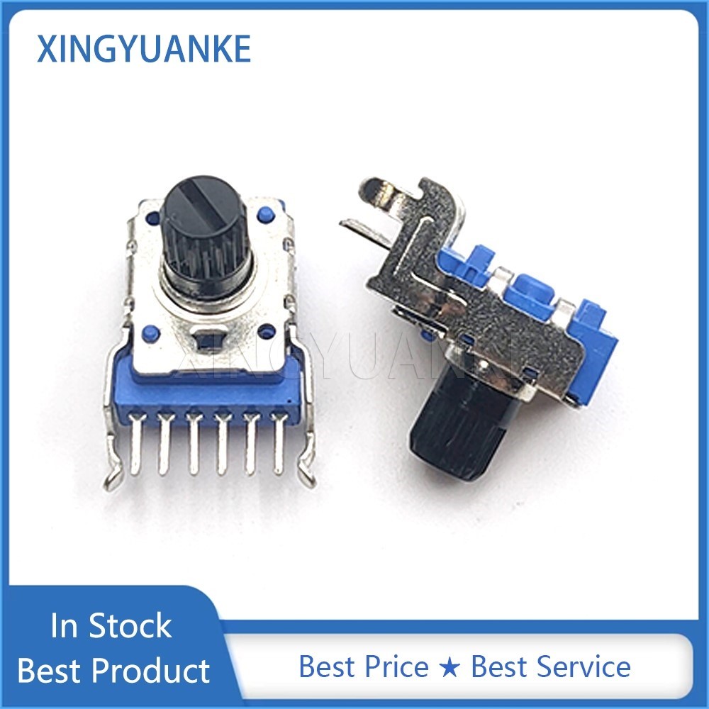 2 ชิ้น/ล็อต RK12 ประเภทแนวนอน Dual 6-Pin B10K B20K B50K B100K ระดับเสียง Potentiometer B103 B203 B50