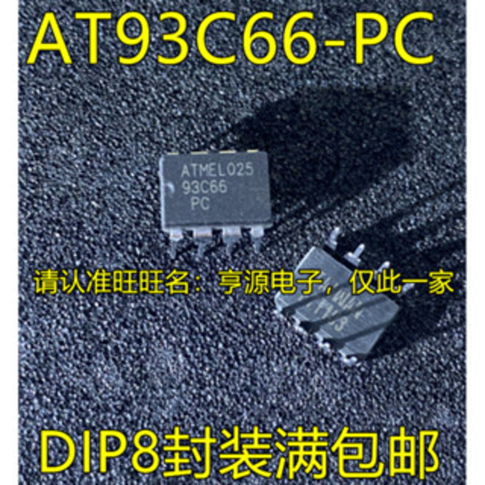 5 ชิ้น AT93C66A-10PU-2.7 AT93C66-PC 93C66PC DIP-8 ชิป IC