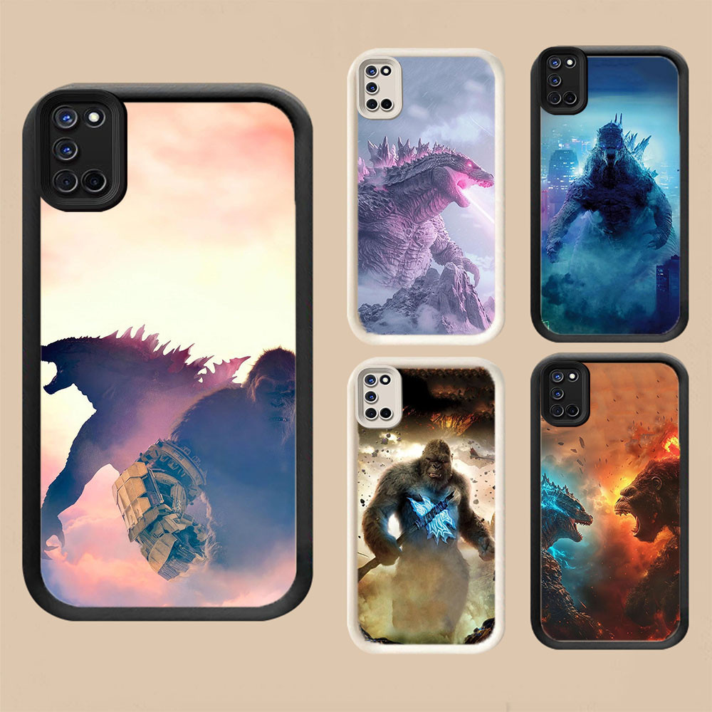 WA-30 Godzilla vs Kong ปลอกกันกระแทกสําหรับ OPPO A92 A94 A55 F19 A74 A52 F19S A95 A72