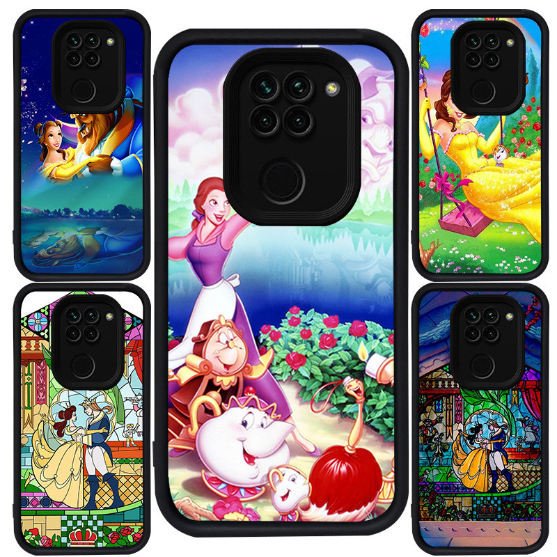 เคสสําหรับ Xiaomi Redmi Note 9S 9 8 Pro Max ซิลิโคนสีดํา M-113 ความงามและสัตว์