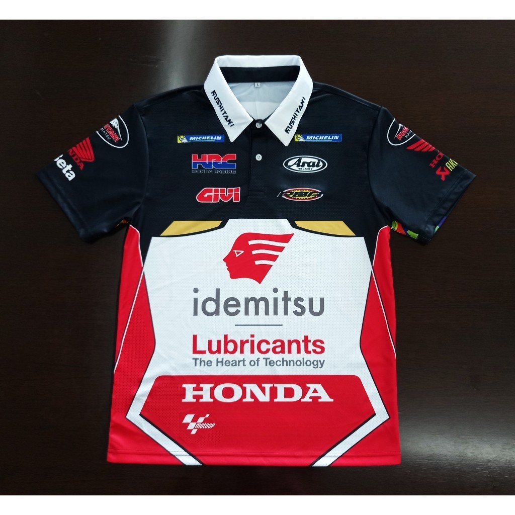 Polo MotoGP IDEMITSU HONDA LCR Team Tshirt MG0172 Kong Version Of Size S-5XL