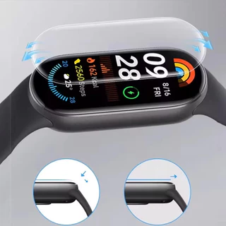 ฟิล์มไฮโดรเจลสําหรับ Xiaomi Smart Band 10 ฟิล์มกันรอยหน้าจอสําหรับ Xiaomi Band10 Clear Cover Films
