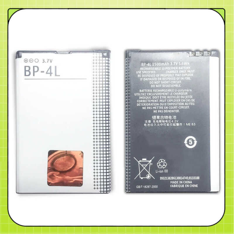 แบตเตอรี่ BP-4L สำหรับ Nokia E52 E55 E63 E71 E72 E73 N810 N97 E90 E95 6790 6760 6650 โทรศัพท์มือถือ
