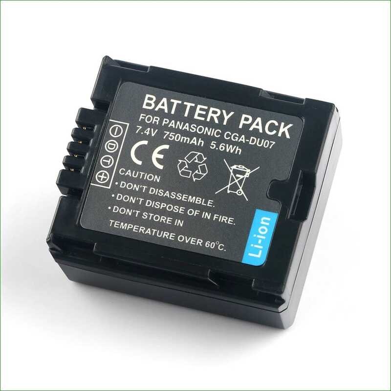 ▥ สําหรับ  Cga-Du07 แบตเตอรี่ใช้งานร่วมกับ Nv-Gs70 Nv-Gs58 Nv-Gs57 Nv-Gs55 Nv-Gs85 ชาร