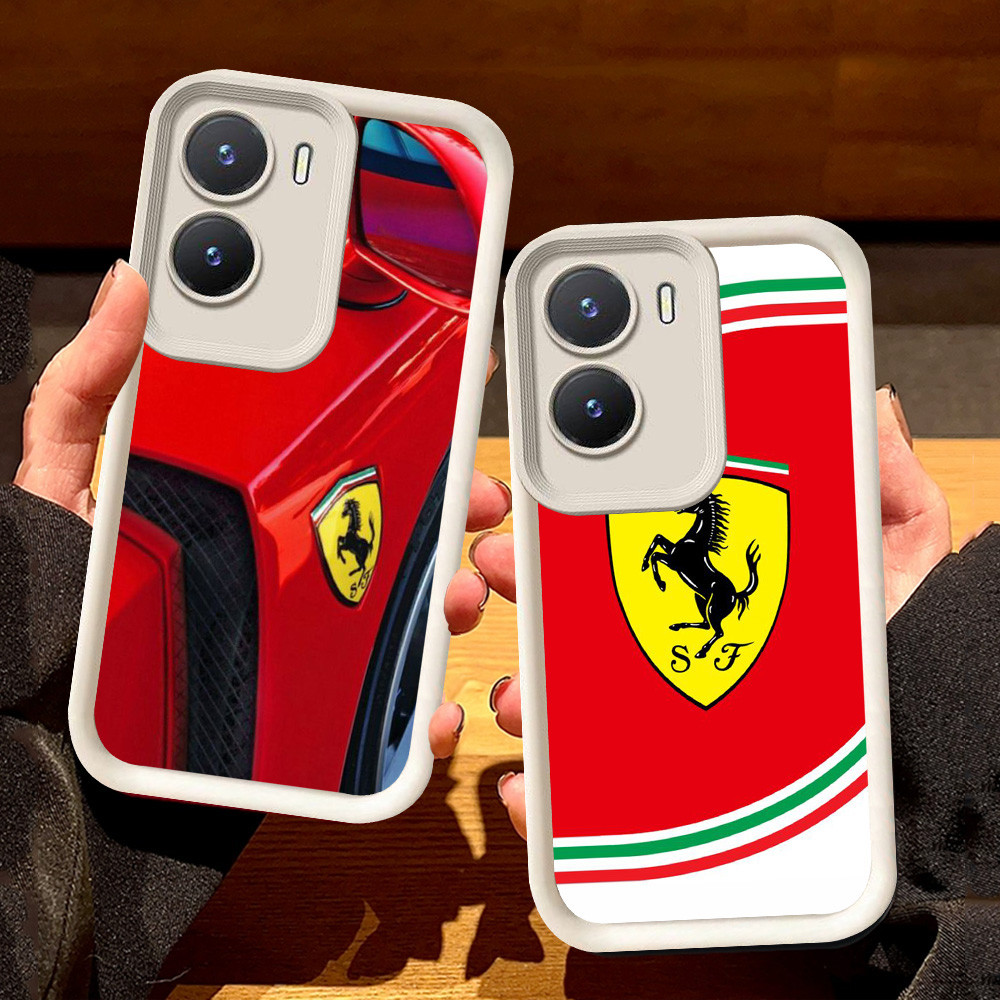 ปลอกสีขาวสําหรับ VIVO Y22 Y22s Y75 IQOO Z9 13 Z10 Y35 Z9X Y15a Y55 Y15s Y01 Y16 Y56 T4 5G S43 Ferrar