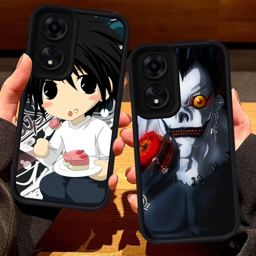 S89 Death หมายเหตุสําหรับ OPPO A60 A78 A38 A58 A18 A17 A17K A98 5G สีดํา