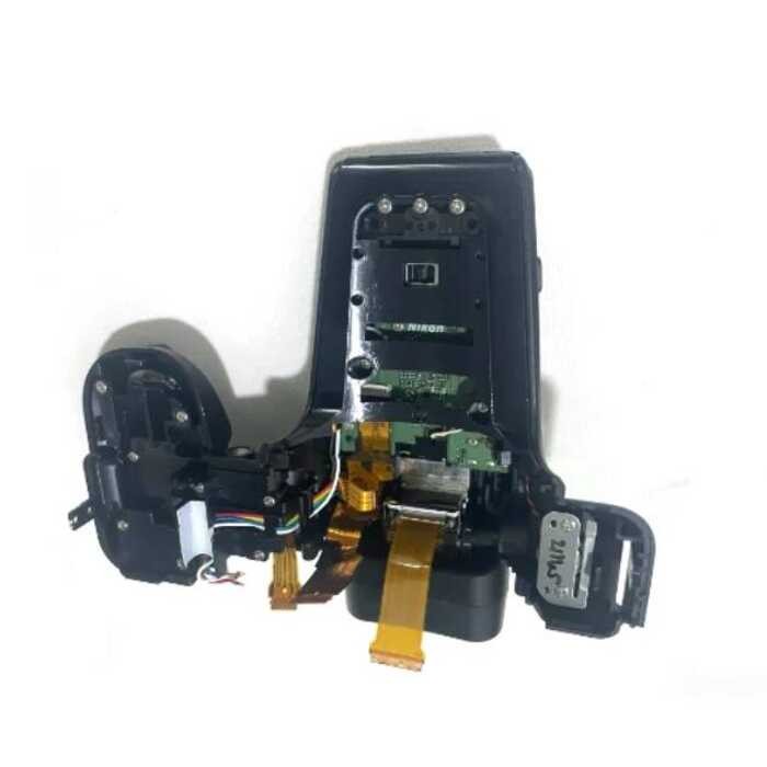 ▥ ชุดฝาครอบด้านบนใหม่พร้อมโหมดและปุ่มซ่อมชิ้นส่วนสําหรับ Nikon P950 SLR