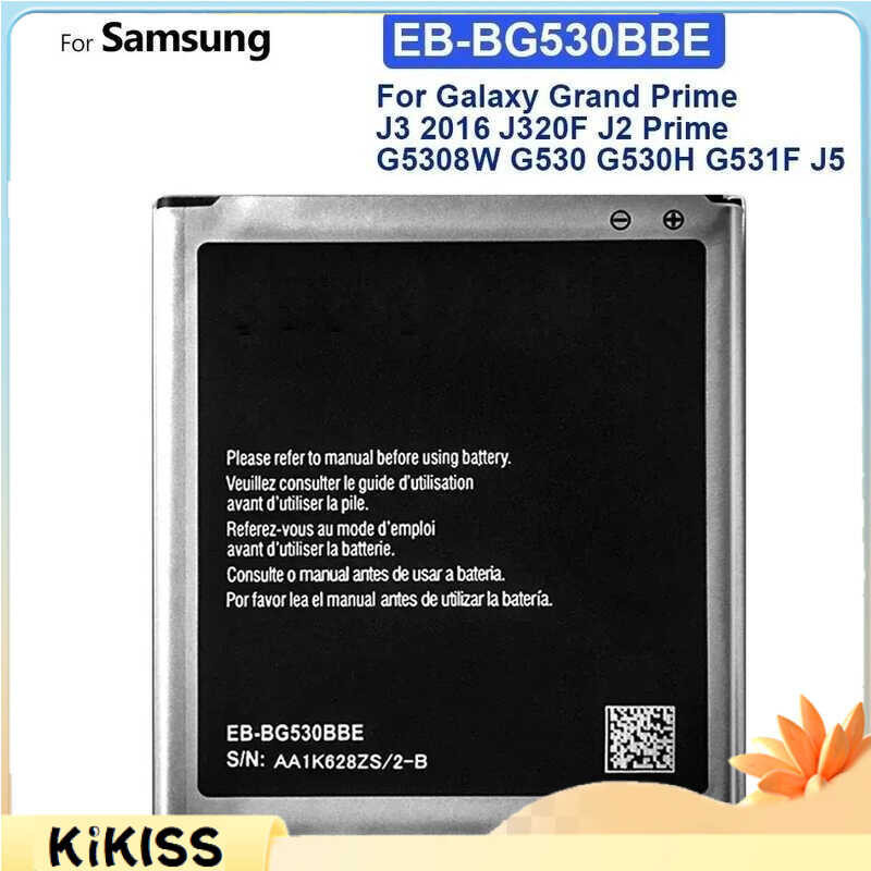 แบตเตอรี่ Samsung Grand Prime EB-BG530CBU EB-BG531BBE J3119 J3 2016 J5 2015 J500 On5 J500F SM-G531F