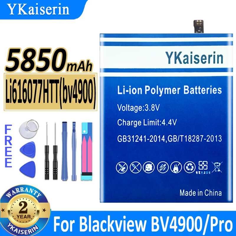 YKaiserin แบตเตอรี่ Li616077HTT(bv4900) for Blackview BV4900/BV4900Pro