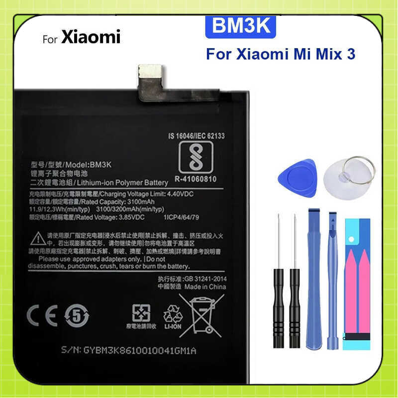 BM3K แบตเตอรี่ For Xiaomi Mi Mix 3 Mix3 3200mAh