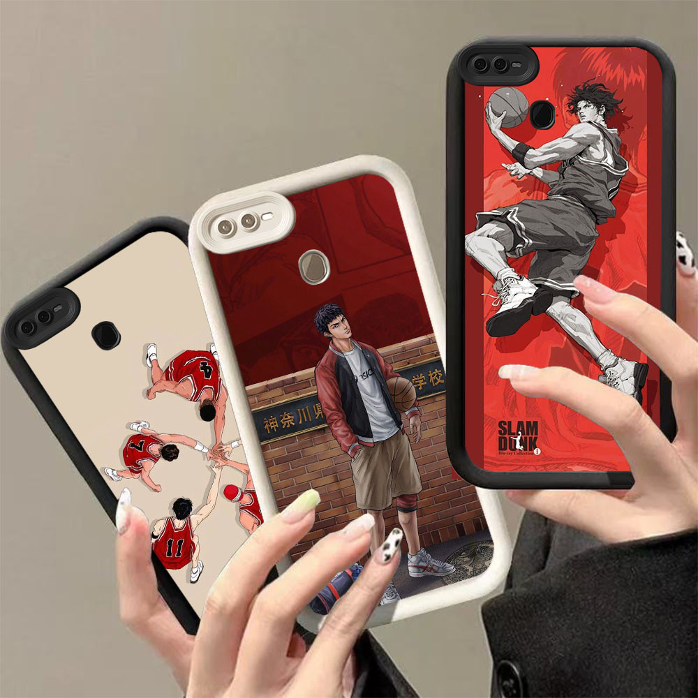 AA-26 Slam Dunk เคสกันกระแทกสําหรับ OPPO A7 F7 A12s A12 F9 A5S Realme 2 Pro