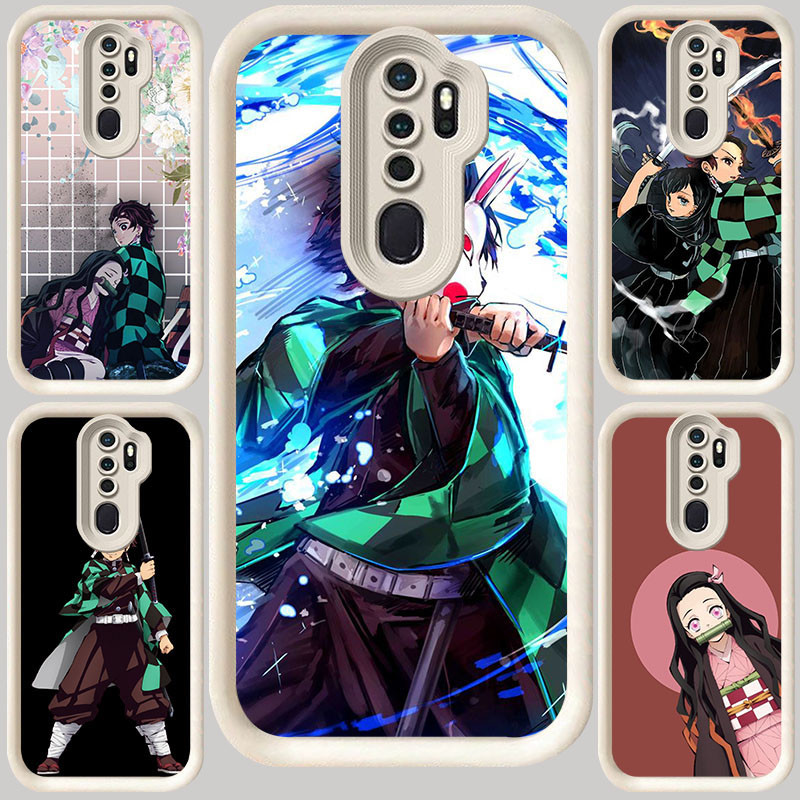 M-86 Demon SlayerปลอกสีขาวสําหรับOPPO A5 A39 A9 2020 Reno 2Z A37 2F F11 A83 Pro