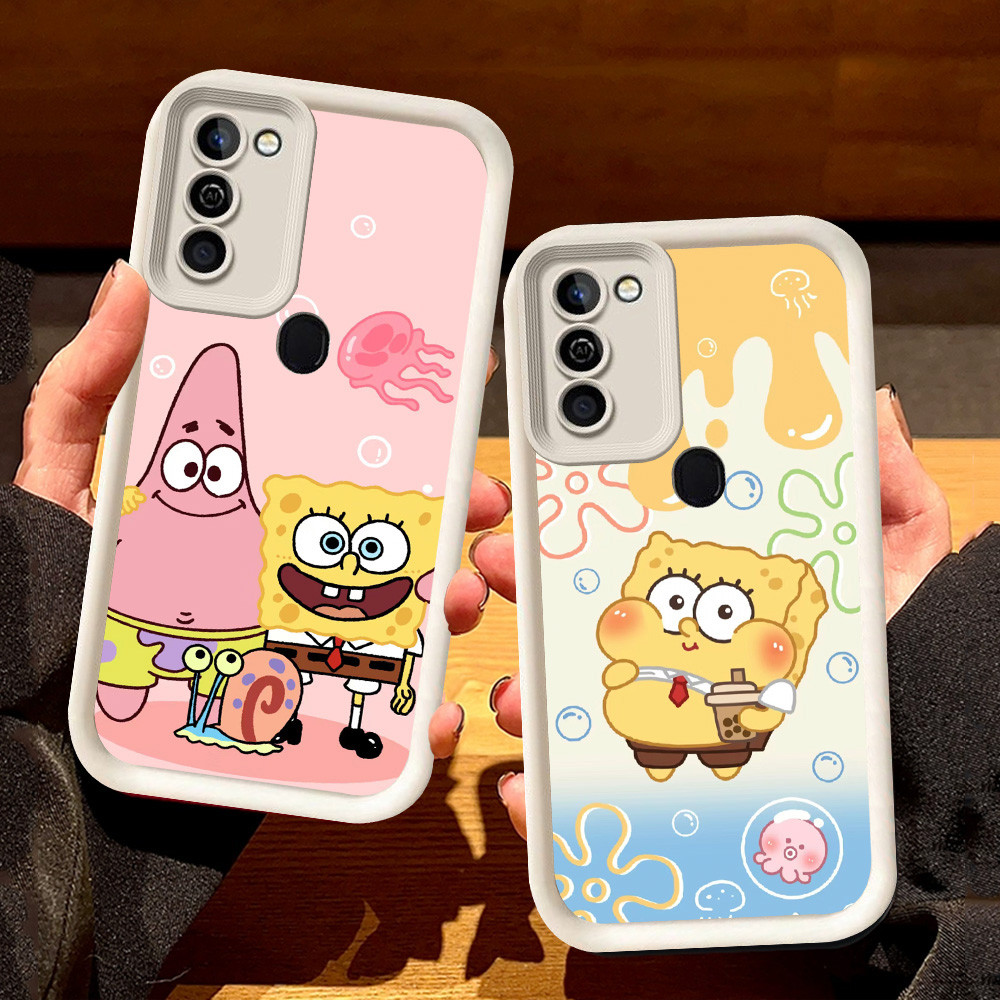 SAMSUNG ปลอกสีขาวสําหรับSamsung A7 A30s A21S M30S A50 A11 M11 A20 A30 M21 A50s A10 A20S A10S S2 Spon