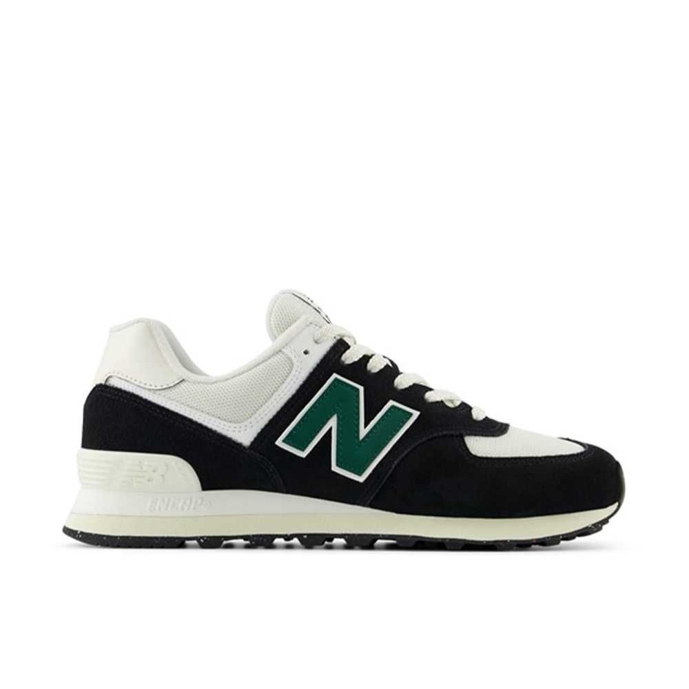 New Balance 574 Black Green Unused