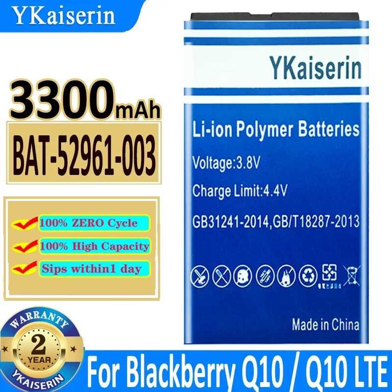 YKaiserin แบตเตอรี่ BAT-52961-003 For Blackberry Q10 / Q10 LTE / Q10 LTE SQN100-1