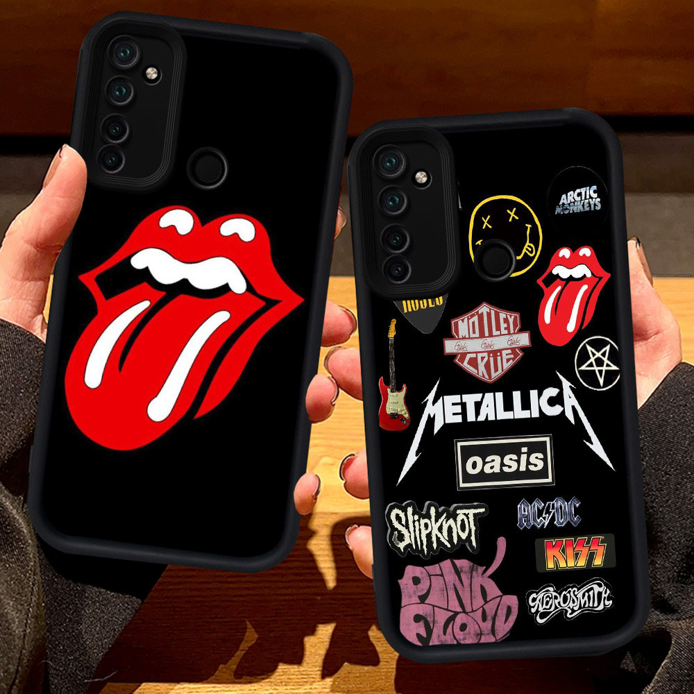 S20 Rock Band สําหรับ Realme 14 14T 14X C71 C73 5s C2s C75 5 C17 C2 5i Narzo 10A 20A 7i 9i 6i 10 สีด