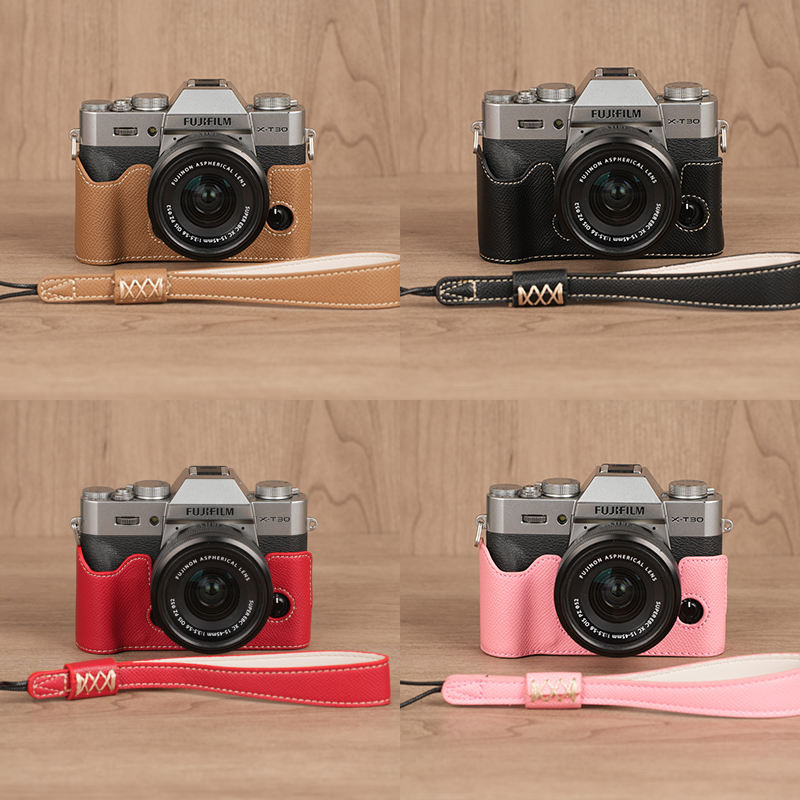 Fuji XT30 รุ่นที่สองกล้อง XT50 หนัง XT20 กรณี X100VI สร้อยข้อมือ XS20 ฐานแพ็ค XT10