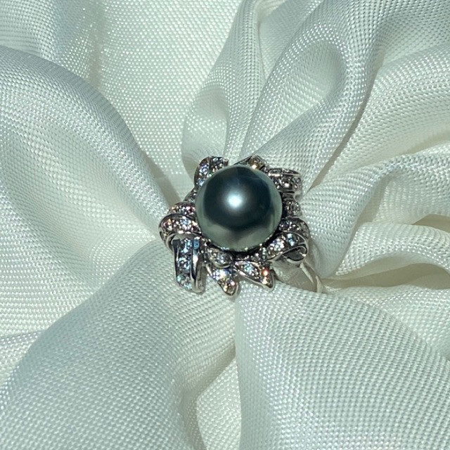 Krabi andaman pearl แหวนไข่มุกตาฮิติ