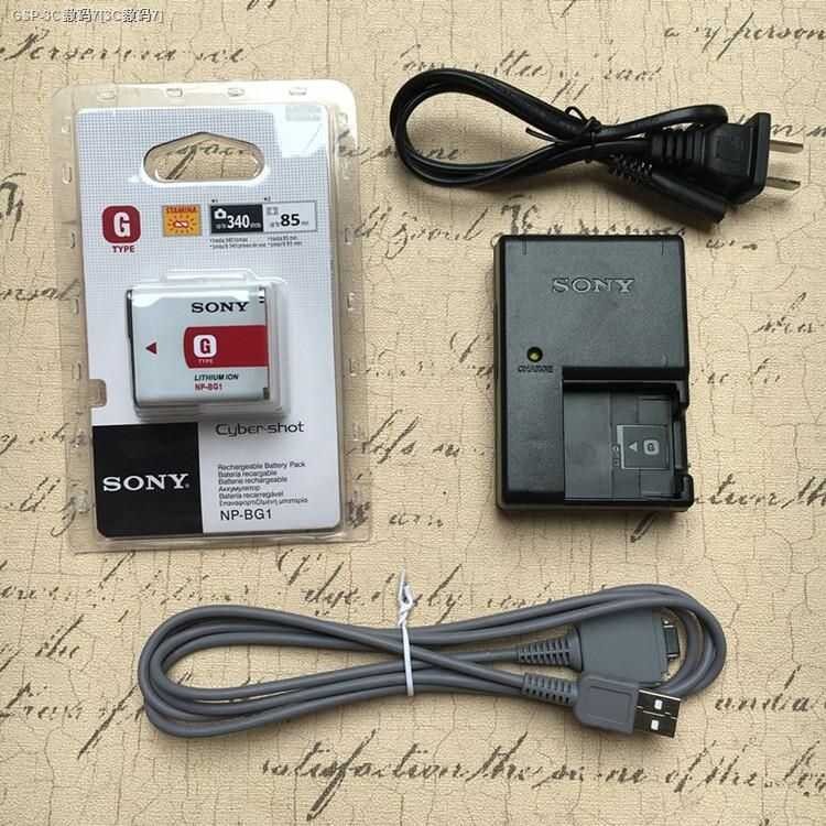 ❤ JJF Sony Dsc-H9 H10 H50 T20 T100 H3 H7กล้อง Np-Bg1แบตเตอรี่สายชาร์จข้อมูล