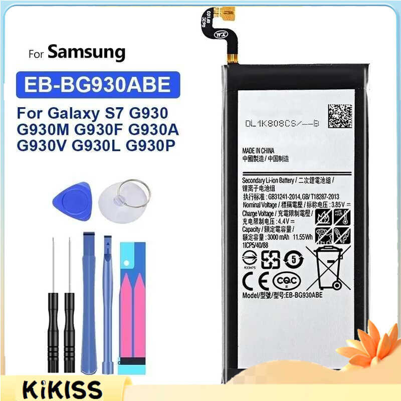 แบตเตอรี่ สำหรับ Samsung Galaxy S7 SM-G930 G930 G930M G930F G930A G930V G930L G930P