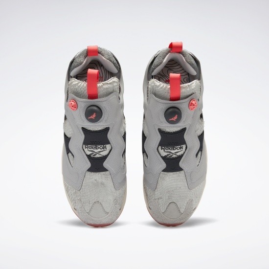 ในสต็อก [ร้านค้าของแท้ 100% Legit/ฮ่องกง] REEBOK x STAPLES Pump Fury (GY3437) รองเท้ากีฬารองเท้าเป่