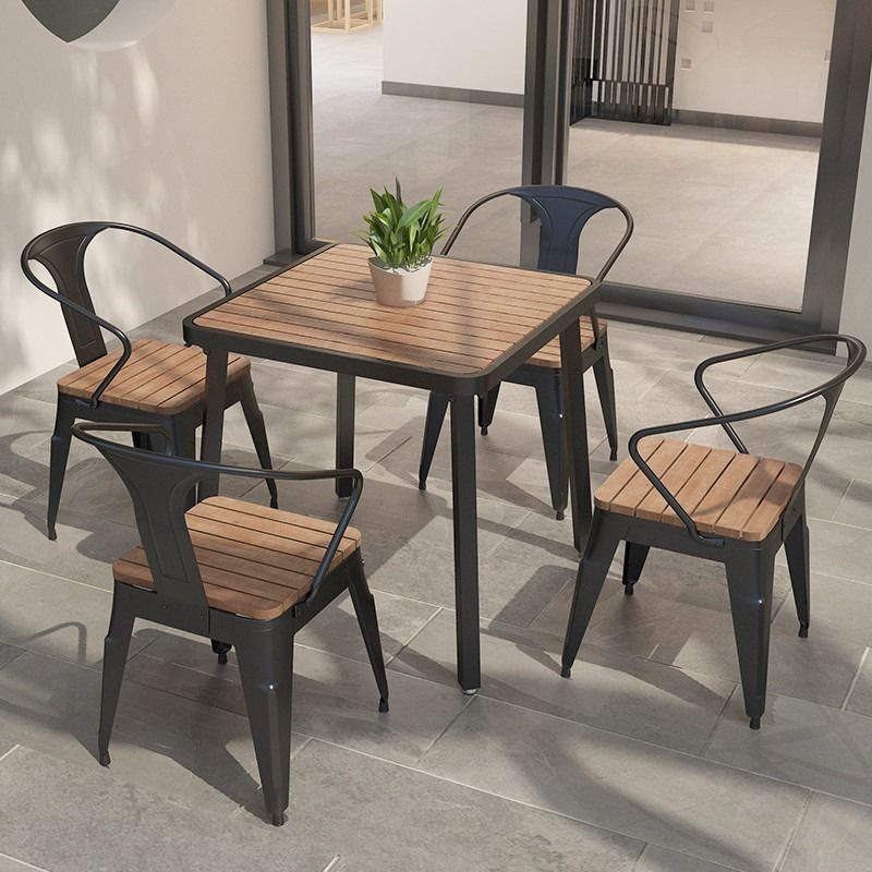 hot🔥การประกันคุณภาพ🔥 import Outdoor Dining Table Set/Coffee Table Set/Balcony Chair Set/Garden Ta