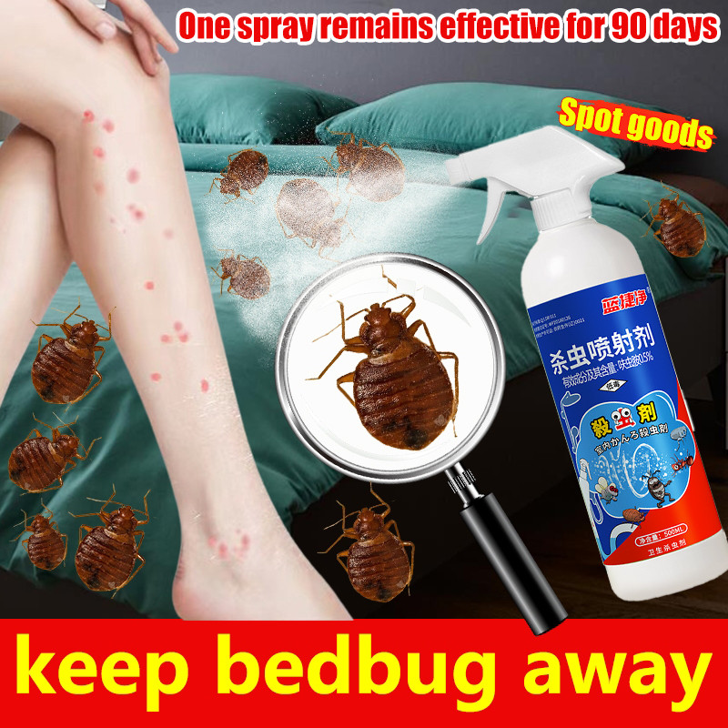 hot🔥การประกันคุณภาพ🔥 import Free From Mites For 30 Years Bed Bug Killer Spray Bed Bug Repellent K