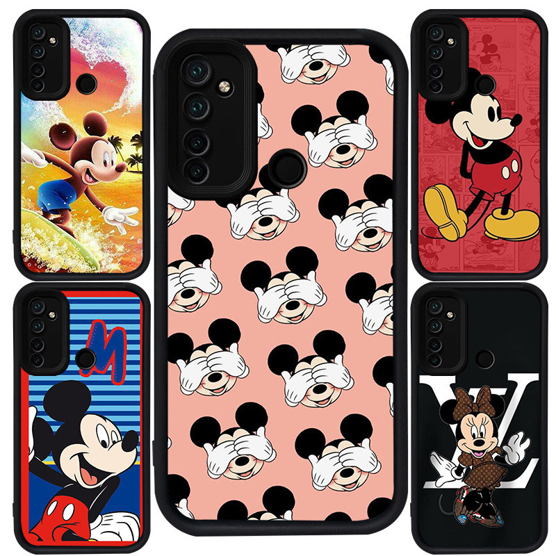 สําหรับRealme 6i 14 14t 14x C71 C73 Narzo 10 C75 C2 10A C17 5s 5 7i 5i C2s 20A 9iซิลิโคนสีดําM-62 Mi