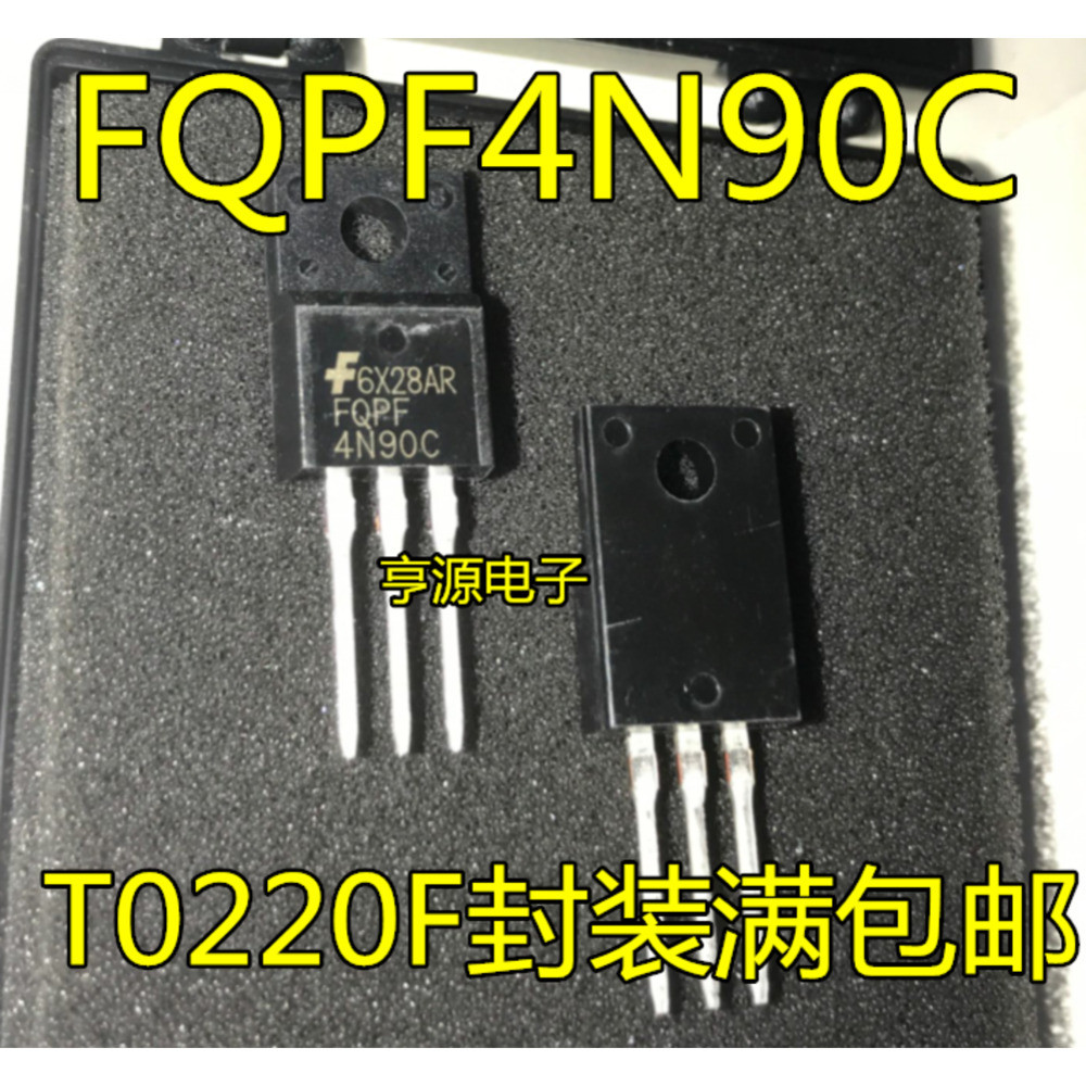 5 ชิ้น FQPF4N90C TO-220 MOS NPN 4N90C ชิป IC