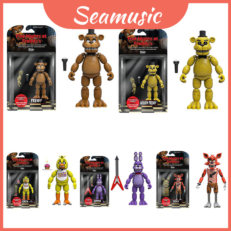 Funko Delightful Fnaf Five Nights At Freddys Action Figure Golden Freddy สําหรับตกแต่ง
