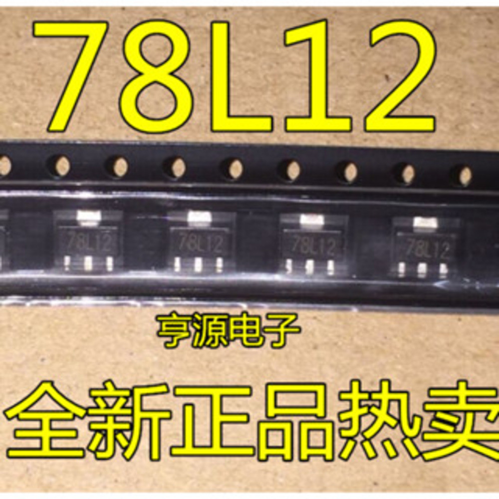 5 ชิ้น 78L12 L78L12 CJ78L12 12V SOT-89 ชิป IC