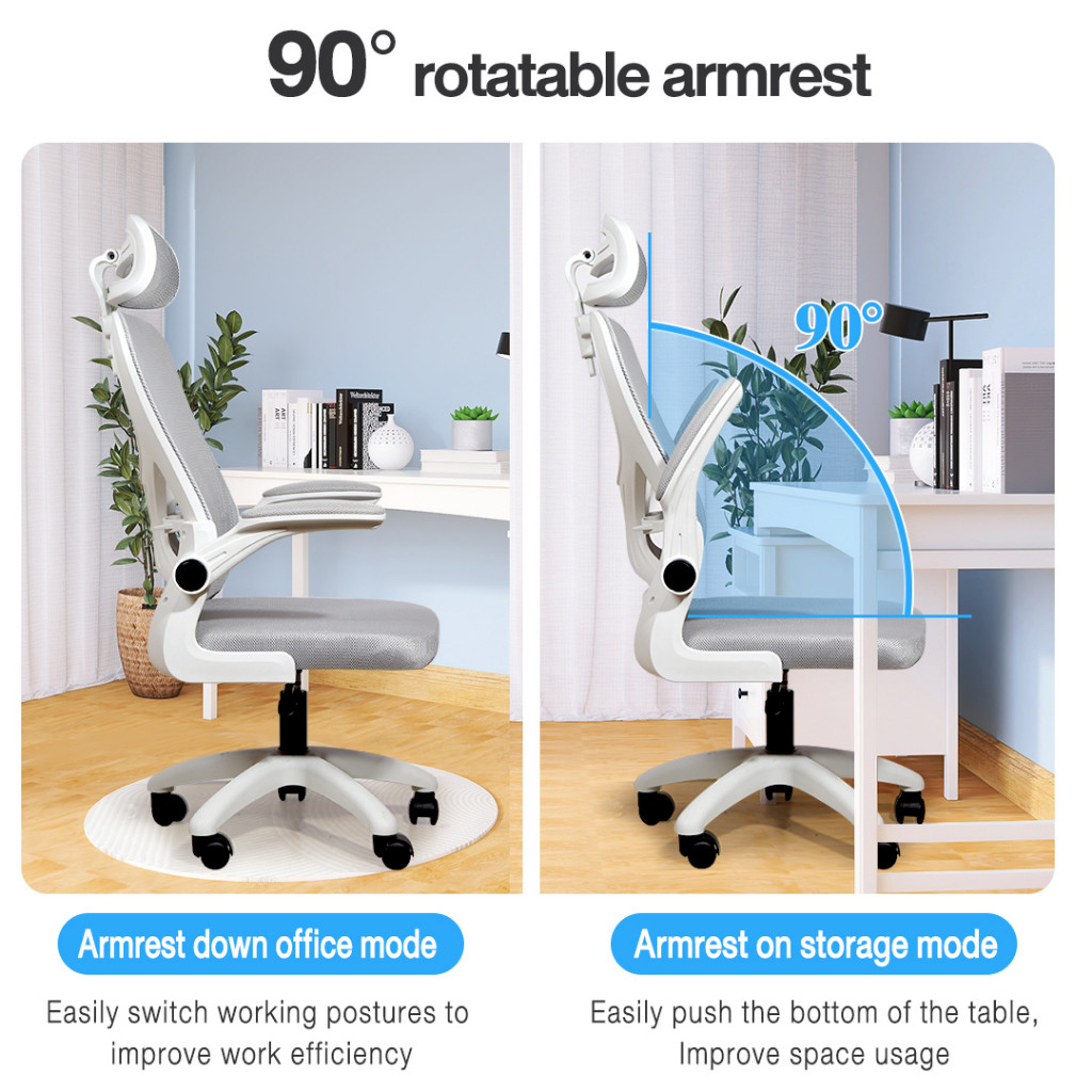 hot🔥การประกันคุณภาพ🔥 import Office Chair Gaming Chair Ergonomic Chair Study Chair Office Chair -