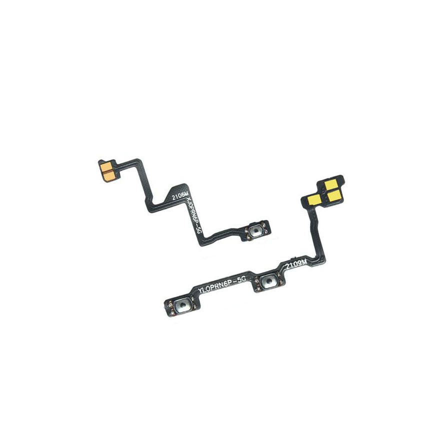 สําหรับ OPPO Reno 5 6 4G 5Pro 6Pro ปุ่มเปิดปิดระดับเสียง Flex Cable OnOff