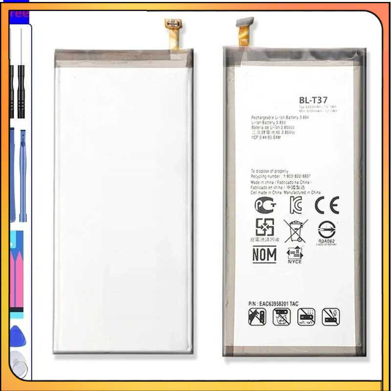 BL-T37 3300mAh Battery For LG V40 ThinQ Q710 Q8 2018 Version Q815L