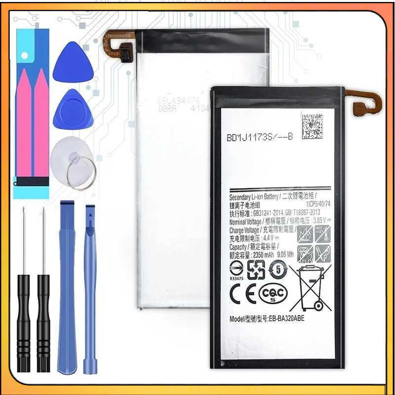 ใหม่ EB-BA320ABE แบตเตอรี่สำหรับ Samsung Galaxy A3 (2017) SM-A320F FL F A320 Y / DS แบตเตอรี่