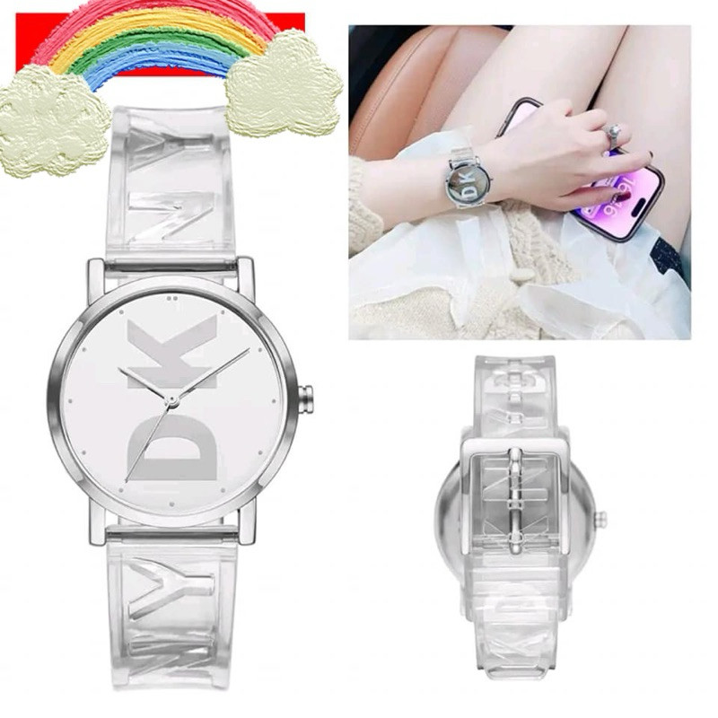 นาฬิกา DKNY  Soho  watch NY9206 หน้าปัด 34 มิล สาย pu โลโก้ ไม่แข็ง คุณภาพดี  กันน้ำ 30 ม.  พร้อมกล