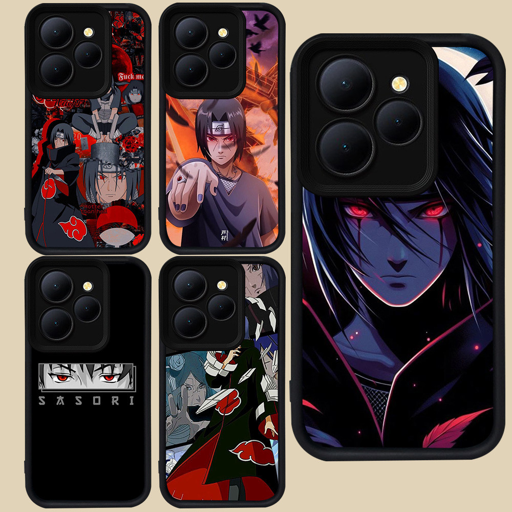 ปลอกสีดําสําหรับ Tecno Spark Pova 5 POP 20 8 6 GO 4 9 7 Pro GO1S GO1 2024 2023 2025 Plus Camon 12 40