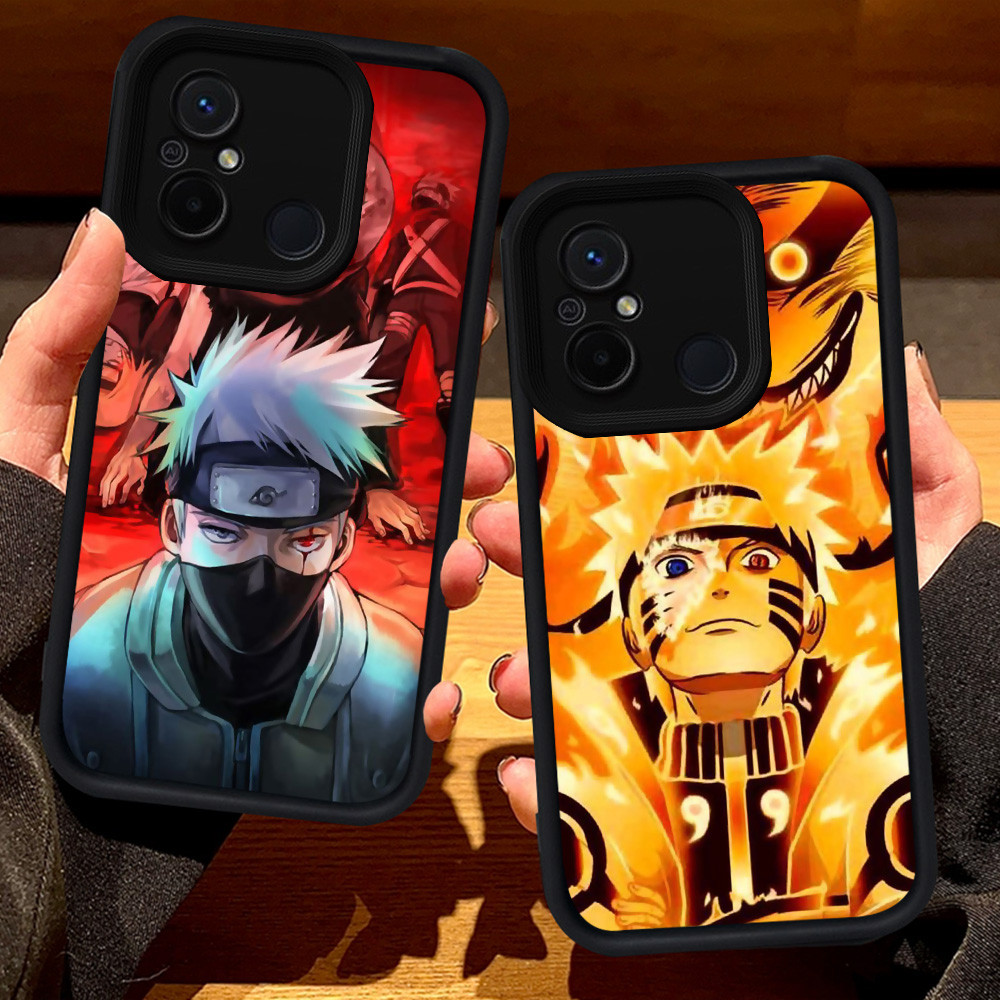S7 NarutoปลอกสําหรับXiaomi Redmi A5 POCO F7 C65 C71 10C 12C A1 9Cหมายเหตุ7 A2 9T 9A C55 M3 M4 Proสีด