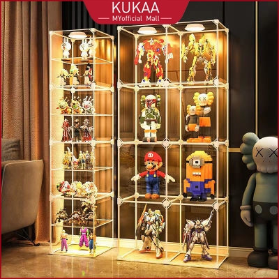 hot🔥การประกันคุณภาพ🔥 import IKEA Transparent Display Storage Box High-quality Showcase Cabinet Ho