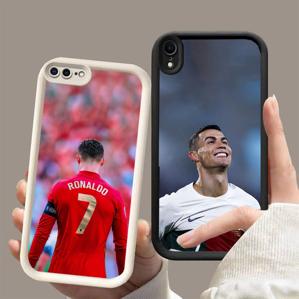 AA-12 Football star Cristiano Ronald เคสกันกระแทกสําหรับ iPhone XR X XS 6 7 8 Max Plus