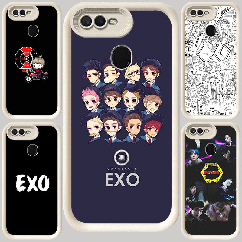 M-38 EXO ปลอกสีขาวสําหรับ OPPO A12E A7 A1K F7 A12 A3S A5 A12s F5 A5S F9 Pro