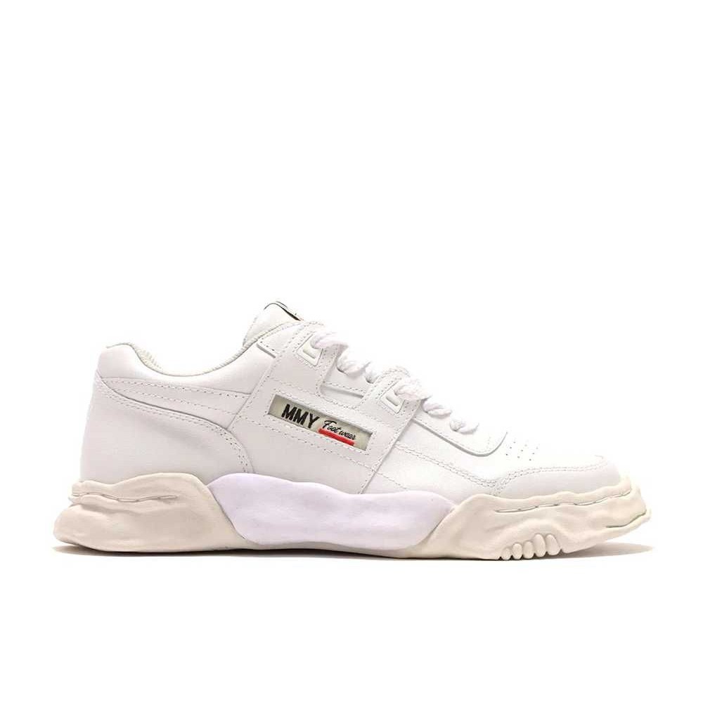 Maison MIHARA YASUHIRO Parker Leather Low Top White Unused